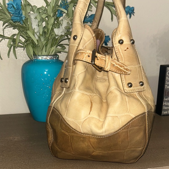 Dooney & Bourke Belvedere Croc Emboss Logo HoboHobo - Picture 5 of 16